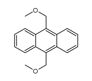 9,10-二甲氧基甲基蒽结构式