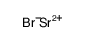 strontium,dibromide,hydrate Structure