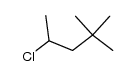 2-chloro-4,4-dimethylpentane结构式