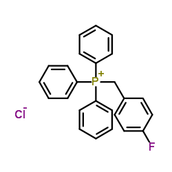 (4-氟苄基)三苯基氯化膦结构式