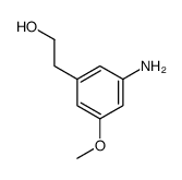 2-(3-氨基-5-甲氧基苯基)乙醇结构式