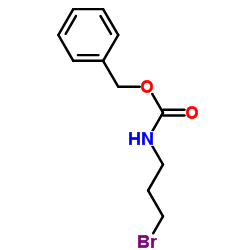 3-溴丙基氨基甲酸苄酯结构式