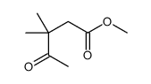 methyl 3,3-dimethyl-4-oxopentanoate结构式