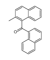 (2-Methyl-1-naphthyl)-1'-naphthylmethanone结构式