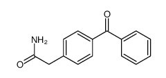 (4-benzoyl-phenyl)-acetic acid amide Structure