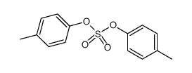 di(p-tolyl) sulphate Structure
