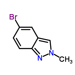 5-溴-2-甲基-2H-吲唑结构式