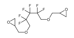 1,5-bis(2,3-epoxypropoxy)-2,2,3,3,4,4-hexafluoropentane Structure