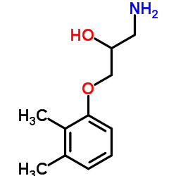 1-AMINO-3-(2,3-DIMETHYL-PHENOXY)-PROPAN-2-OL结构式