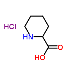 DL-哌啶酸盐酸盐结构式