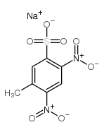5-甲基-2,4-二硝基苯磺酸结构式