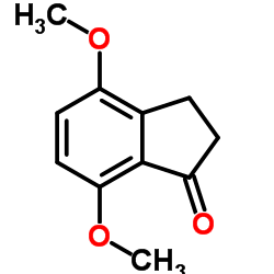 4,7-Dimethoxy-1-indanone Structure