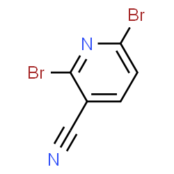 2,6-二溴烟腈结构式