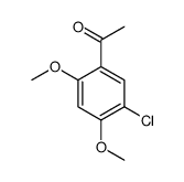 1-(5-氯-2,4-二甲氧基苯基)-乙酮结构式