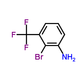 3-氨基-2-溴三氟甲苯结构式