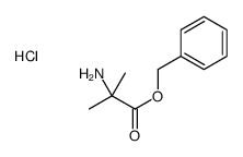 2-氨基-2-甲基丙酸苄酯盐酸盐结构式