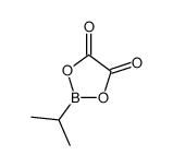 2-isopropyl-[1,3,2]dioxaborolane-4,5-dione Structure