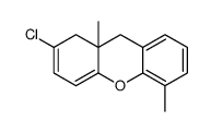 2-chloro-5,9a-dimethyl-1,9-dihydroxanthene Structure