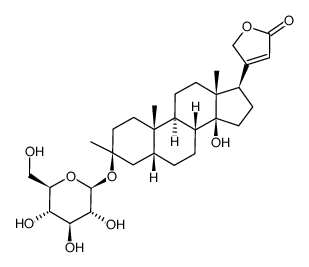 3 alpha-methyldigitoxigenin glucoside结构式