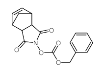 Carbonic acid,1,3,3a,4,7,7a-hexahydro-1,3-dioxo-4,7-methano-2H-isoindol-2-yl phenylmethylester结构式