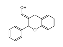N-(2-phenyl-4H-chromen-3-ylidene)hydroxylamine Structure