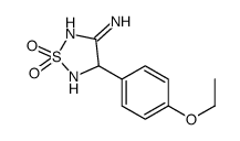 3-(4-ethoxyphenyl)-1,1-dioxo-2,3-dihydro-1,2,5-thiadiazol-4-amine结构式