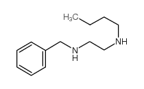 N1-苄基-n2-丁基-1,2-乙二胺结构式