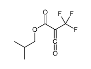2-methylpropyl 3-oxo-2-(trifluoromethyl)prop-2-enoate Structure