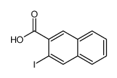 3-碘-2-萘酸结构式