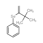 3,3-dimethylbut-1-en-2-ylselanylbenzene结构式
