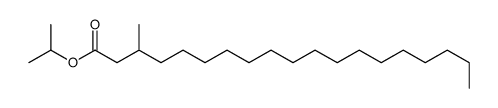 propan-2-yl 3-methylnonadecanoate Structure