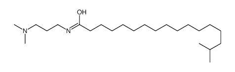 N-[3-(dimethylamino)propyl]isooctadecan-1-amide Structure