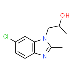1-(6-Chloro-2-methyl-1H-benzimidazol-1-yl)-2-propanol picture