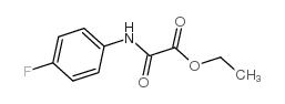 2-(4-氟苯胺基)-2-氧代乙酸乙酯结构式