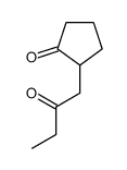 2-(2-oxobutyl)cyclopentan-1-one结构式