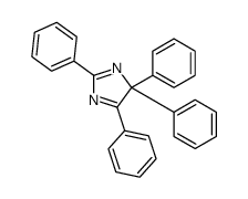 2,4,4,5-tetraphenylimidazole Structure