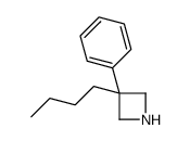 3-butyl-3-phenylazetidine结构式