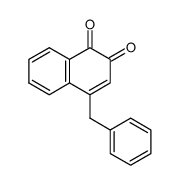 4-benzyl-1,2-naphthoquinone Structure