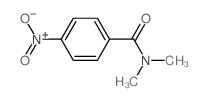 Benzamide, N,N-dimethyl-p-nitro-结构式