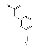 2-BROMO-3-(3-CYANOPHENYL)-1-PROPENE Structure