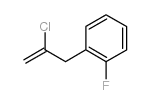 2-CHLORO-3-(2-FLUOROPHENYL)-1-PROPENE Structure