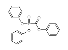 phenyl diphenoxyphosphorylformate Structure