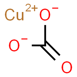 carbonic acid, copper salt Structure