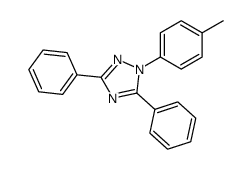 3,5-diphenyl-1-(4-tolyl)-1H-1,2,4-triazole Structure