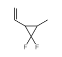 2-ethenyl-1,1-difluoro-3-methylcyclopropane结构式