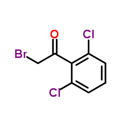 2-溴-2',6'-二氯苯乙酮结构式