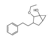 2-ethoxy-3-(2-phenylethyl)bicyclo[3.1.0]hexan-1-ol结构式