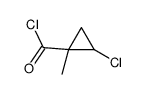 Cyclopropanecarbonyl chloride, 2-chloro-1-methyl- (9CI)结构式
