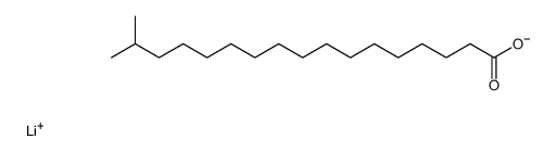 lithium isooctadecanoate结构式