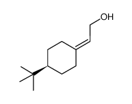 (aR)-(-)-(4-tert-butylcyclohexylidene)ethanol结构式